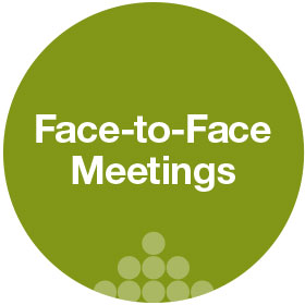 face-to-face meetings