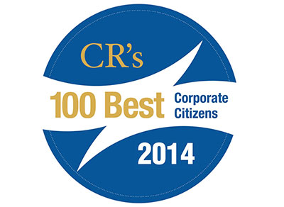 cr 100 best corporate citizens 2014 logo